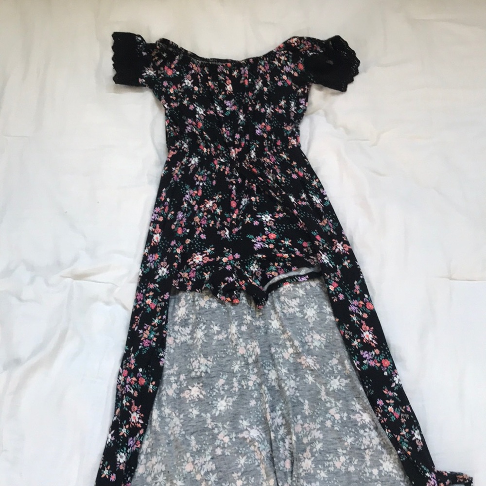 Short/ dress combo from art class